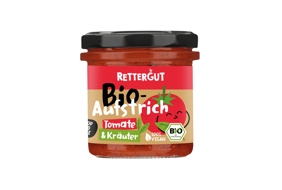 Rettergut Bio-Aufstrich Tomate & Kräuter – Bread Company Rettergut Bio-Aufstrich Tomate & Kräuter – Bread Company